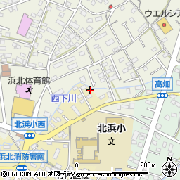 静岡県浜松市浜名区横須賀845-2周辺の地図
