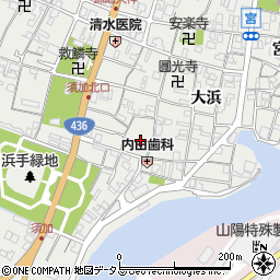 兵庫県姫路市飾磨区須加93周辺の地図