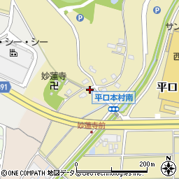 静岡県浜松市浜名区平口3125周辺の地図