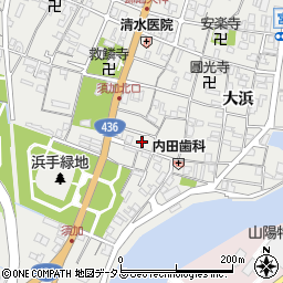 兵庫県姫路市飾磨区須加46周辺の地図