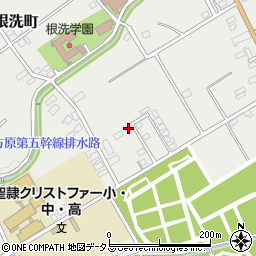 静岡県浜松市中央区根洗町735周辺の地図