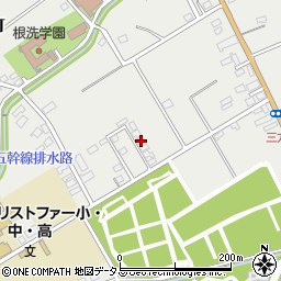 静岡県浜松市中央区根洗町723周辺の地図