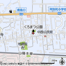 兵庫県高砂市阿弥陀町阿弥陀1042周辺の地図