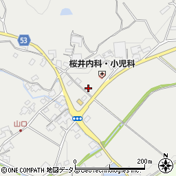 岡山県赤磐市山口179周辺の地図