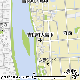 愛知県西尾市吉良町大島下28周辺の地図
