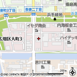 東浜鉄工所周辺の地図