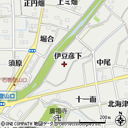 愛知県豊橋市石巻本町上之屋敷周辺の地図
