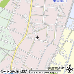 静岡県浜松市浜名区東美薗294-1周辺の地図