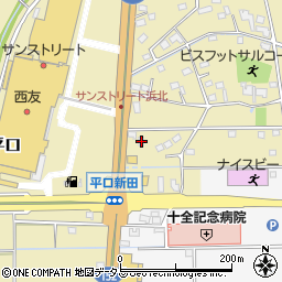 静岡県浜松市浜名区平口2671-2周辺の地図