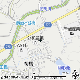 静岡県掛川市初馬665-1周辺の地図