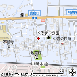 兵庫県高砂市阿弥陀町阿弥陀1562周辺の地図