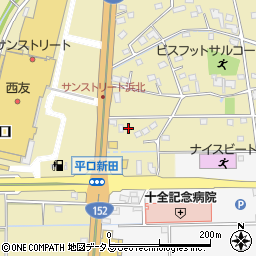 静岡県浜松市浜名区平口2673周辺の地図