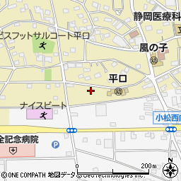 静岡県浜松市浜名区平口2611-2周辺の地図