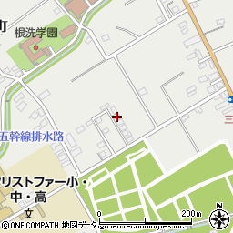 静岡県浜松市中央区根洗町721周辺の地図