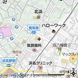 静岡県浜松市浜名区沼265周辺の地図