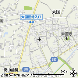 兵庫県加古川市西神吉町大国243周辺の地図