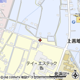 静岡県浜松市浜名区善地264周辺の地図