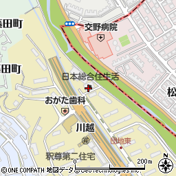 大阪府枚方市釈尊寺町28-20周辺の地図