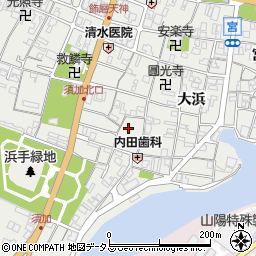 兵庫県姫路市飾磨区須加90周辺の地図