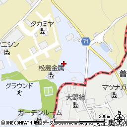 大阪府枚方市穂谷2581周辺の地図