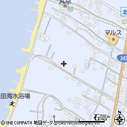 愛知県知多郡美浜町奥田石畑133周辺の地図