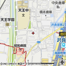 三菱電機ビルテクノサービス茨木寮周辺の地図
