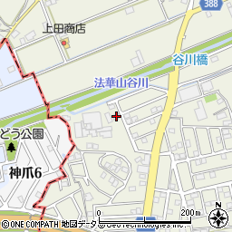兵庫県加古川市西神吉町岸790-41周辺の地図