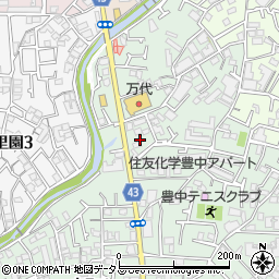 大阪府豊中市本町9丁目7周辺の地図