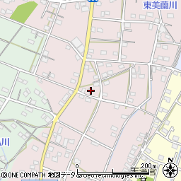 静岡県浜松市浜名区東美薗270周辺の地図