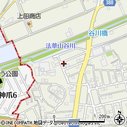 兵庫県加古川市西神吉町岸790-11周辺の地図