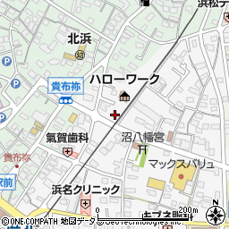 静岡県浜松市浜名区沼270周辺の地図