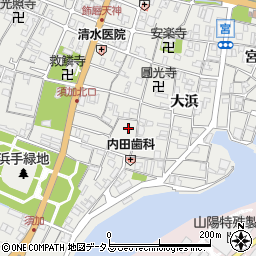 兵庫県姫路市飾磨区須加112周辺の地図
