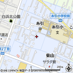 兵庫県姫路市東山133周辺の地図