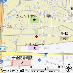 静岡県浜松市浜名区平口2636周辺の地図