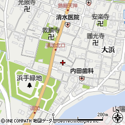兵庫県姫路市飾磨区須加41周辺の地図