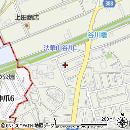 兵庫県加古川市西神吉町岸790-10周辺の地図