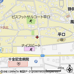 静岡県浜松市浜名区平口2635-2周辺の地図