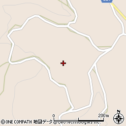 京都府和束町（相楽郡）白栖（中山）周辺の地図