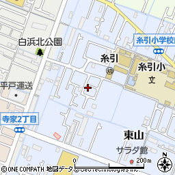 兵庫県姫路市東山137周辺の地図