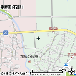 加古川三田線周辺の地図