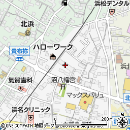 静岡県浜松市浜名区沼273周辺の地図