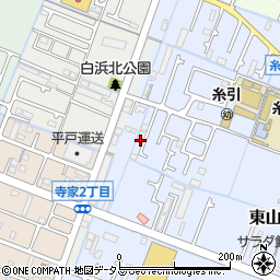 兵庫県姫路市東山146周辺の地図