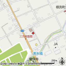 静岡県浜松市中央区根洗町1107周辺の地図