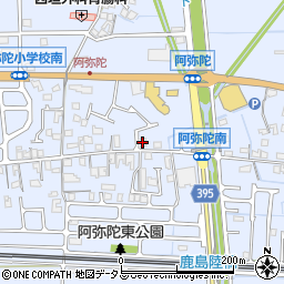 兵庫県高砂市阿弥陀町阿弥陀1238周辺の地図