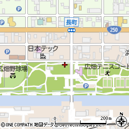兵庫県姫路市広畑区鶴町周辺の地図