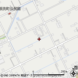 静岡県浜松市中央区根洗町1203周辺の地図