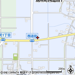 兵庫県三木市別所町西這田1丁目382周辺の地図