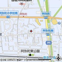 兵庫県高砂市阿弥陀町阿弥陀1236周辺の地図