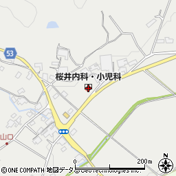 岡山県赤磐市山口160周辺の地図