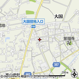 兵庫県加古川市西神吉町大国245周辺の地図